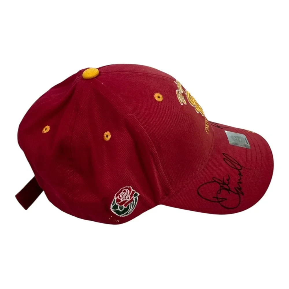 USC Trojans Football 2007 Rose Bowl‎ Game Autographed Hat Cap
